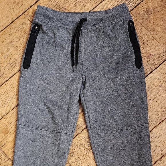 Jumping Beans Gray Athletic Pants With Zipped Pockets Size 7 - Picture 2 of 9